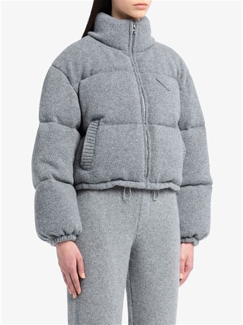 men prada winter jacket|prada grey puffer jacket.